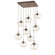 Nova LED Pendant in Burnished Bronze (404|CHB0068-09-BB-GA-C01-L3)