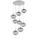 Nebula LED Pendant in Classic Silver (404|CHB0068-08-CS-FS-C01-L1)