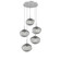 Nebula LED Pendant in Classic Silver (404|CHB0068-05-CS-FS-C01-L1)