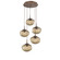 Nova LED Pendant in Burnished Bronze (404|CHB0068-05-BB-GB-C01-L3)