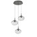 Nebula LED Pendant in Graphite (404|CHB0068-03-GP-ZC-C01-L1)