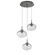 Nebula LED Pendant in Graphite (404|CHB0068-03-GP-GC-C01-L1)