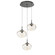Nebula LED Pendant in Graphite (404|CHB0068-03-GP-GA-C01-L3)
