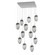 Meteo LED Pendant in Classic Silver (404|CHB0067-12-CS-FS-C01-L1)