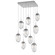 Meteo LED Pendant in Classic Silver (404|CHB0067-09-CS-GC-C01-L1)