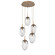 Meteo LED Pendant in Novel Brass (404|CHB0067-05-NB-ZC-C01-L1)