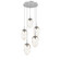 Meteo LED Pendant in Classic Silver (404|CHB0067-05-CS-FA-C01-L1)