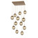 Aster LED Pendant in Novel Brass (404|CHB0066-12-NB-ZB-C01-L1)
