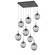 Aster LED Pendant in Graphite (404|CHB0066-09-GP-FS-C01-L1)