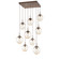 Aster LED Pendant in Burnished Bronze (404|CHB0066-09-BB-GA-C01-L3)