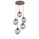 Aster LED Pendant in Burnished Bronze (404|CHB0066-05-BB-FS-C01-L3)