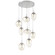 Cosmos Eight Light Pendant in Classic Silver (404|CHB0065-08-CS-A-C01-E2)