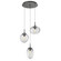 Cosmos Three Light Pendant in Graphite (404|CHB0065-03-GP-C-C01-E2) Cosmos Three Light Pendant in Graphite (404|CHB0065-03-GP-C-C01-E2)