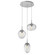 Cosmos Three Light Pendant in Classic Silver (404|CHB0065-03-CS-C-C01-E2)