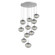 Nova 11 Light Pendant in Classic Silver (404|CHB0064-11-CS-S-C01-E2)