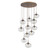 Nebula 11 Light Pendant in Burnished Bronze (404|CHB0064-11-BB-C-C01-E2)