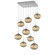 Nova Nine Light Pendant in Classic Silver (404|CHB0064-09-CS-B-C01-E2)