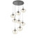 Nebula Eight Light Pendant in Graphite (404|CHB0064-08-GP-A-C01-E2)