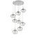 Nebula Eight Light Pendant in Classic Silver (404|CHB0064-08-CS-C-C01-E2)
