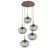 Nova Five Light Pendant in Burnished Bronze (404|CHB0064-05-BB-S-C01-E2)