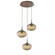 Nova Three Light Pendant in Burnished Bronze (404|CHB0064-03-BB-B-C01-E2)