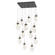 Meteo 12 Light Pendant in Graphite (404|CHB0063-12-GP-A-C01-E2)
