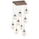Aster Nine Light Pendant in Burnished Bronze (404|CHB0062-09-BB-A-C01-E2)