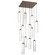 Ledgestone LED Pendant in Burnished Bronze (404|CHB0056-12-BB-LC-C01-L1)