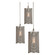 Uptown Mesh LED Pendant in Novel Brass (404|CHB0019-08-NB-0F-C01-L1)