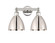 Edison Two Light Bath Vanity in Polished Nickel (405|616-2W-PN-MBD-75-PN)