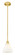 Edison One Light Mini Pendant in Satin Gold (405|616-1S-SG-GBD-751)