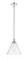 Edison One Light Mini Pendant in Polished Nickel (405|616-1S-PN-GBC-124)