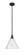 Edison One Light Mini Pendant in Matte Black (405|616-1S-BK-GBC-124)