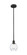 Edison One Light Mini Pendant in Matte Black (405|616-1S-BK-G362)