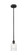 Edison One Light Mini Pendant in Matte Black (405|616-1S-BK-G342)