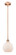Edison One Light Mini Pendant in Antique Copper (405|616-1S-AC-G121-8)
