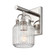 Downtown Urban One Light Wall Sconce in Polished Nickel (405|416-1W-PN-G416-6SDY)