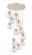 Newton 12 Light Pendant in Polished Nickel (405|126-410-1PS-PN-G410-8SDY)