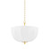 Meshelle One Light Pendant in Aged Brass (428|H816701-AGB)