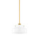 Luella One Light Pendant in Aged Brass (428|H790701S-AGB)