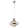 Willard One Light Pendant in Polished Nickel/Prismatic Glass (452|PD348114PNPG)