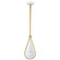 Admiral One Light Pendant in Matte White (72|60-7922)