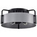 Altos Four Light Semi Flush Mount in Matte Gray (72|60-7851)