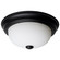 Two Light Flush Mount in Matte Black (72|60-127)