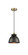Edison One Light Mini Pendant in Antique Brass (405|616-1P-AB-M14-BK)