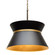 Mad Hatter Four Light Pendant in Matte Black/French Gold (137|390P04MBFG)