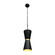 Mad Hatter Two Light Pendant in Matte Black/French Gold (137|390P02MBFG)