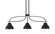 Cavella Three Light Island Pendant in Matte Black (200|3936-MB-427-MB) Cavella Three Light Island Pendant in Matte Black (200|3936-MB-427-MB)