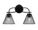 Cavella Two Light Bath Bar in Matte Black (200|3912-MB-805)
