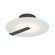 Nuvola LED Flush Mount in Black (40|46843-012)